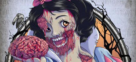 Les princesses Disney en version zombie !