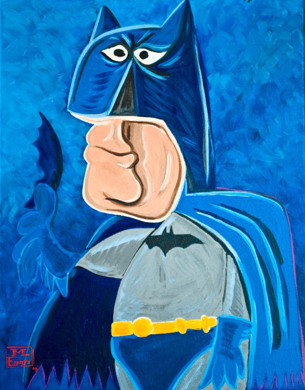 Batman Picasso Mike Esparza