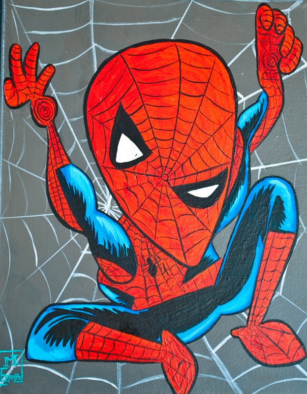 Spiderman Picasso Mike Esparza