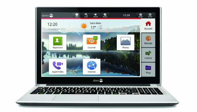 Doro EasyPC : l'ordinateur portable des seniors