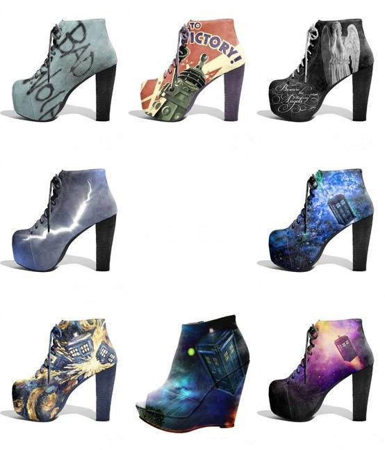 Doctor Who chaussures