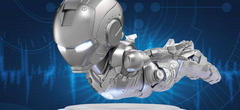 Une incroyable figurine Iron Man qui vole 