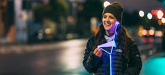 Glow : des écouteurs illuminés avec cardiofréquencemètre intégré pour les sportifs !