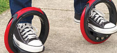 Sidewinding Circular Skates : un incroyable skateboard sans planche 