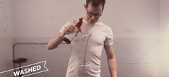 Le t-shirt hydrophobe est miraculeux tant que vous ne le lavez pas