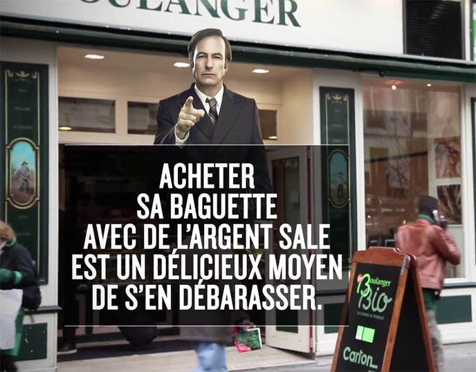 better call saul campagne virale paris 8