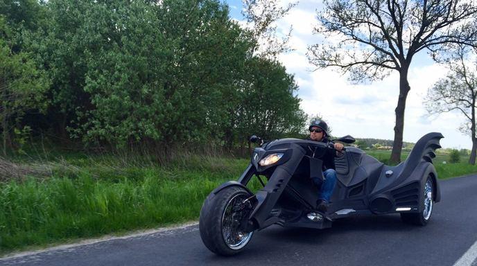 moto tricycle batman