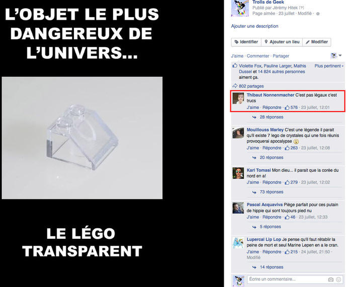 Commentaire TDG