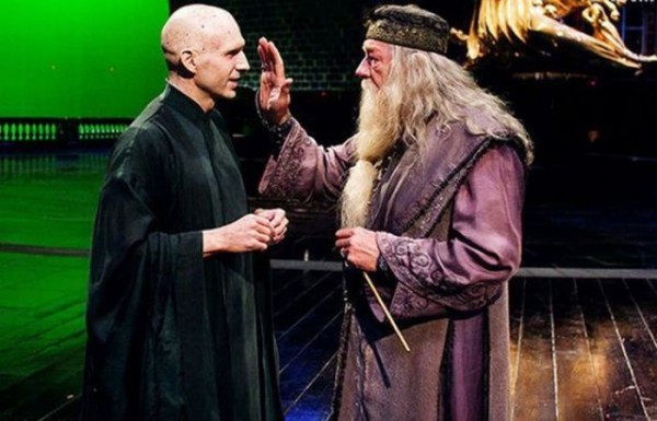 Dumbledore et Voldie