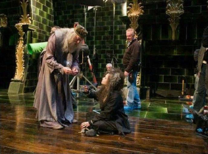 Dumbledore et Bellatrix