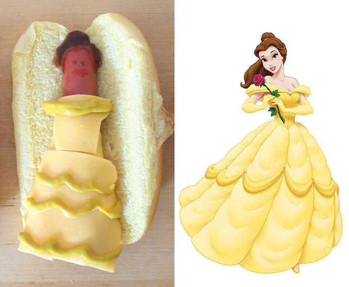 princesse disney hot dog 1