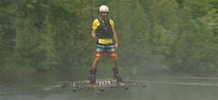 Un hoverboard fonctionnel qui ressemble au planeur du Bouffon Vert