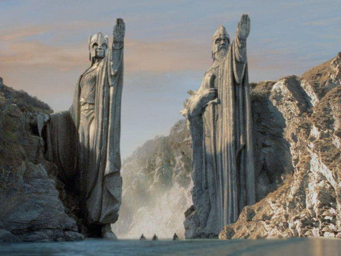 statues d’Argonath