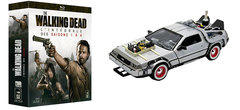 Grosses promotions pour le coffret intégrale The Walking Dead et un modèle réduit de DeLorean