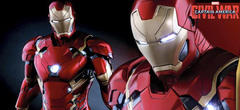 Civil War : la nouvelle armure d'Iron Man sous toutes les coutures