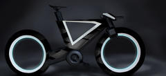 Cyclotron, un vélo futuriste et fonctionnel sans rayons ni moyeux