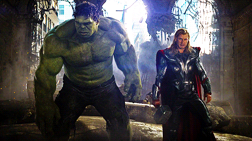 Thor vs Hulk 1
