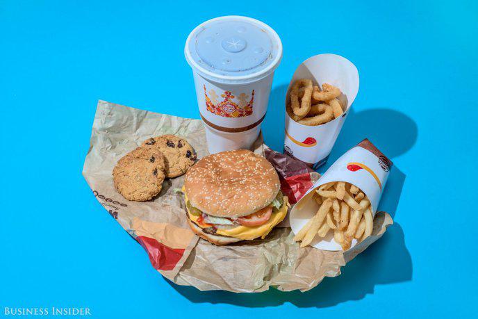 2000 calories fast food