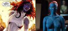 En quoi Mystique est-elle différente dans les comics ?