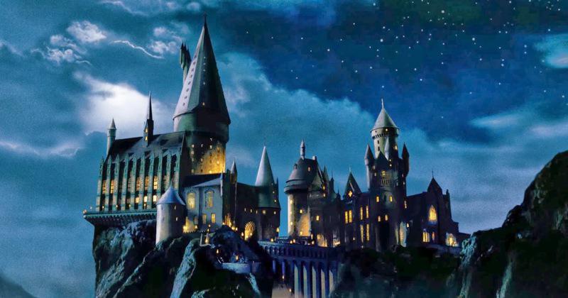 Écusson Poudlard nuit Harry Potter