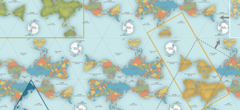 Une carte du monde réaliste gagne un prix de design au Japon 