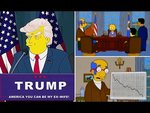 Quand Les Simpson avaient prédit Donald Trump, président des USA en 2000