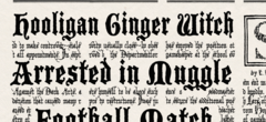 Ginger Witch : le personnage caché des journaux sorciers dans les films Harry Potter