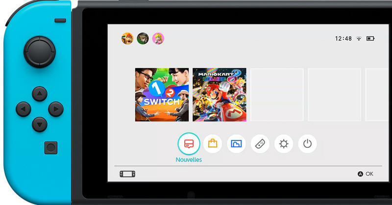 Nintendo Switch : les caractéristiques techniques en détails