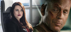 Supergirl : Katie McGrath voudrait que Bruce Willis devienne un super vilain emblématique