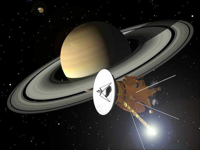 Saturne et Cassini