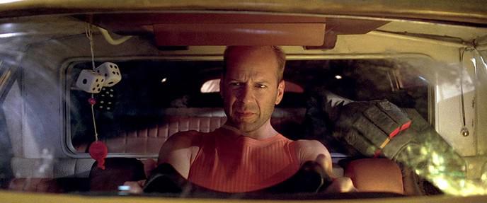 Bruce Willis dans son Taxi