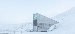 Le Global Seed Vault, en Norvège, récemment touché par une inondation à cause du réchauffement climatique