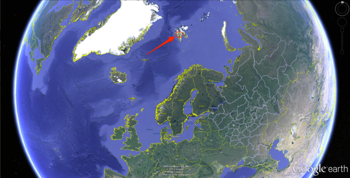 Ile de Svalbard