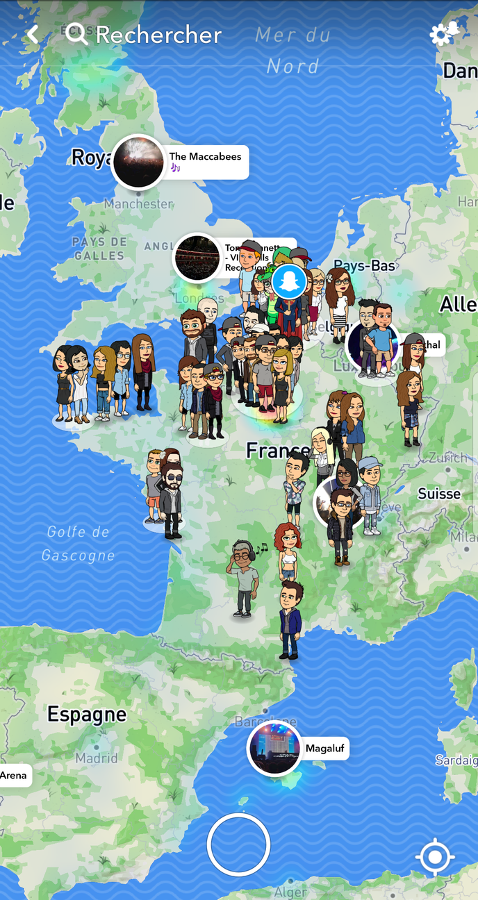 snap map snapchat