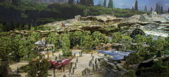 Star Wars Land : la maquette du parc d'attractions de Disney est très prometteuse