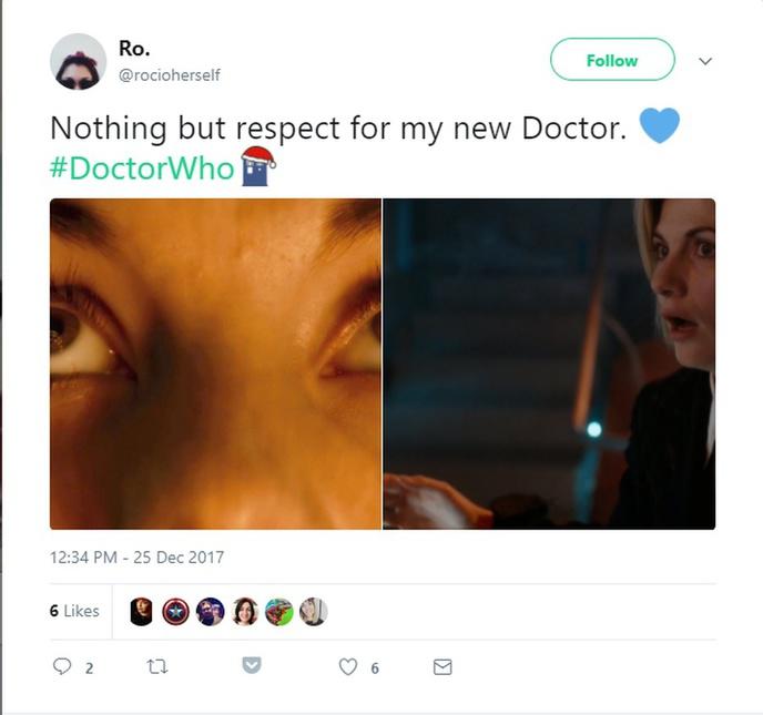 reaction twitter fan doctor who 3