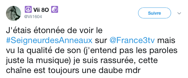 top tweet seigneur anneaux sans son 5
