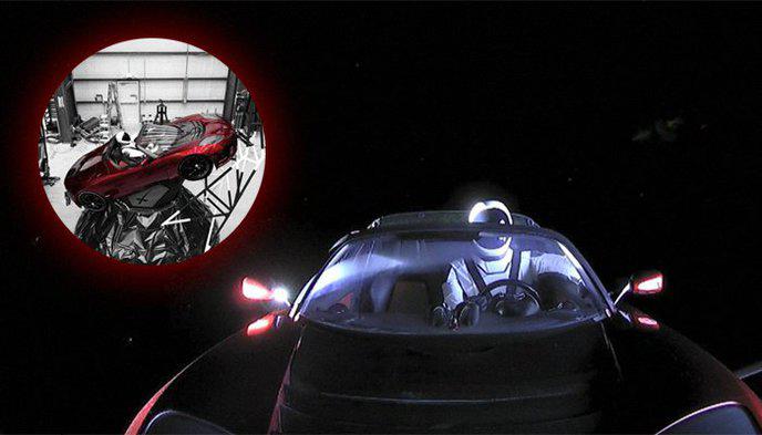La Tesla d'Elon Musk dans l'espace recèle des messages cachés que vous avez  peut-être raté !