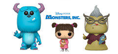 Funko présente ses nouvelles figurines Pop Monstres et Cie : Bouh, Sulli, Germaine et Harryhausen