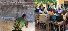 Au Ghana, ce professeur n'aura plus besoin d'enseigner Word sur un tableau noir !