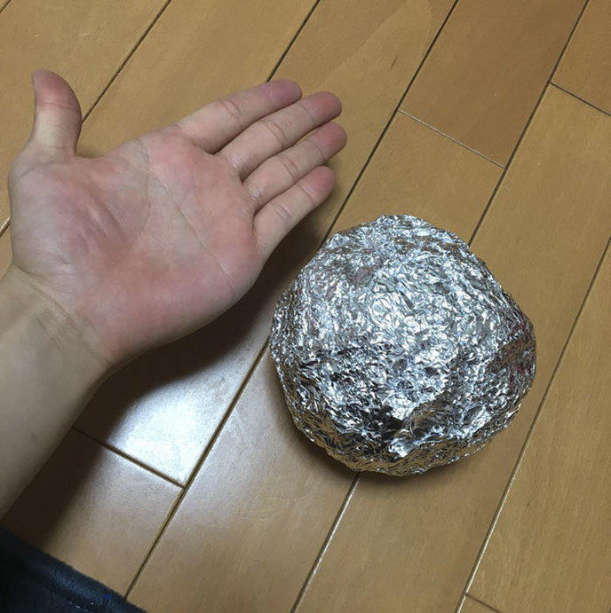 boules aluminium polies parfaites japon