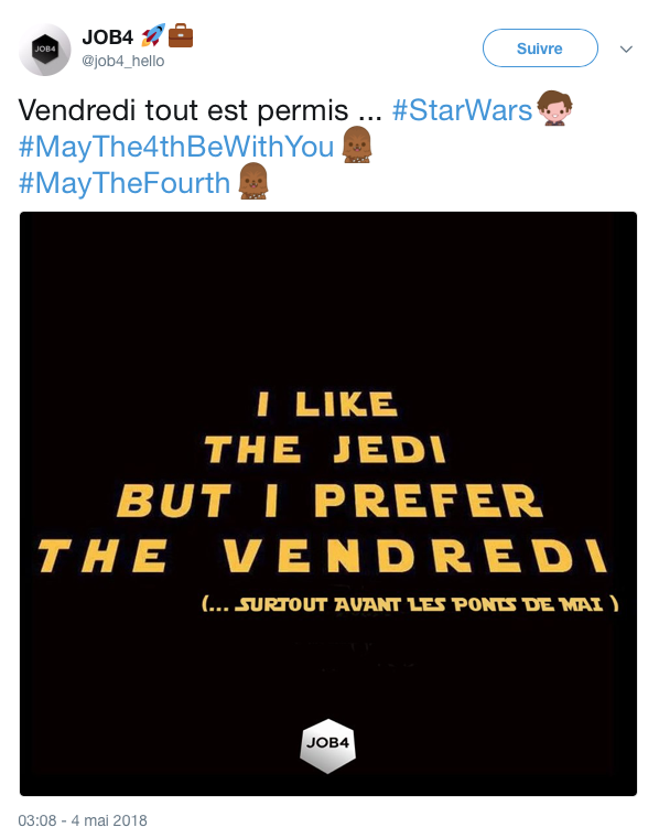 top tweets Star Wars day 14