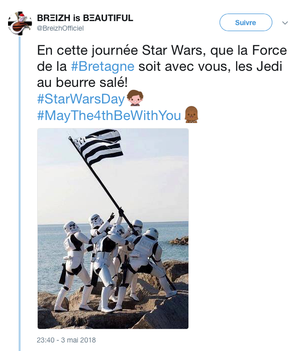 top tweets Star Wars day 1