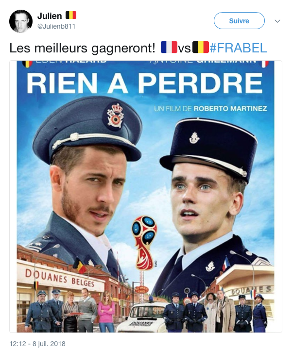 top tweets France Belgique 2018 15