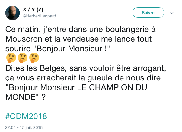 top tweets equipe de France champion du monde 4