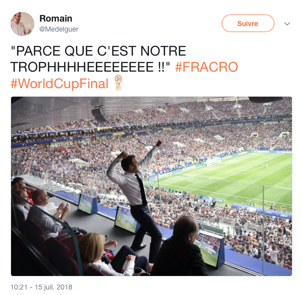 top tweets equipe de France champion du monde 2