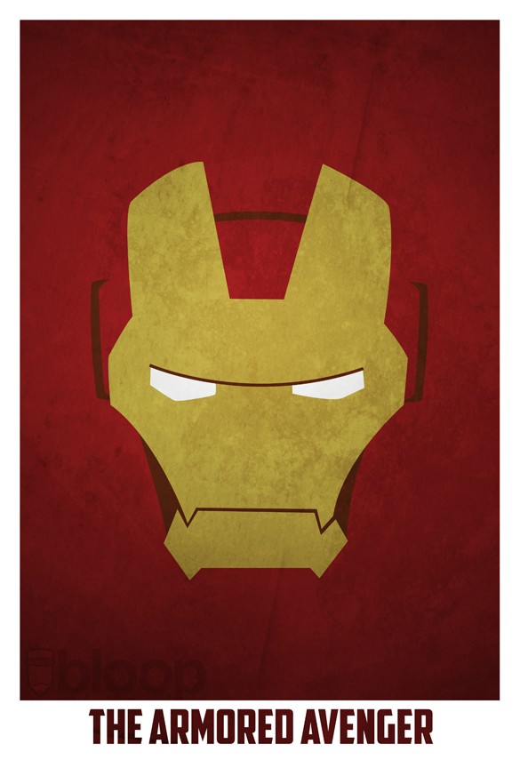 30-posters-minimalistes-super-heros