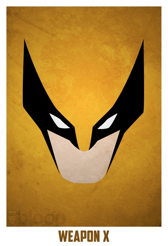 30-posters-minimalistes-super-heros