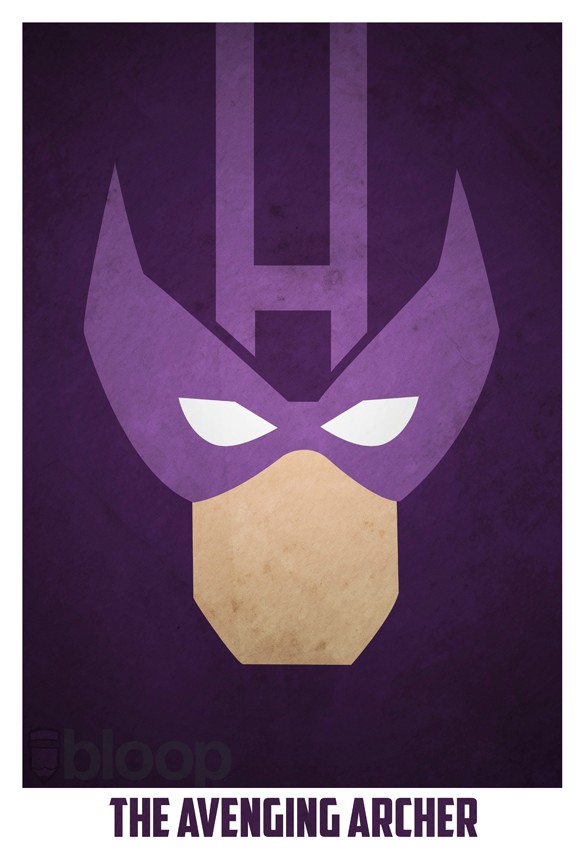 30-posters-minimalistes-super-heros