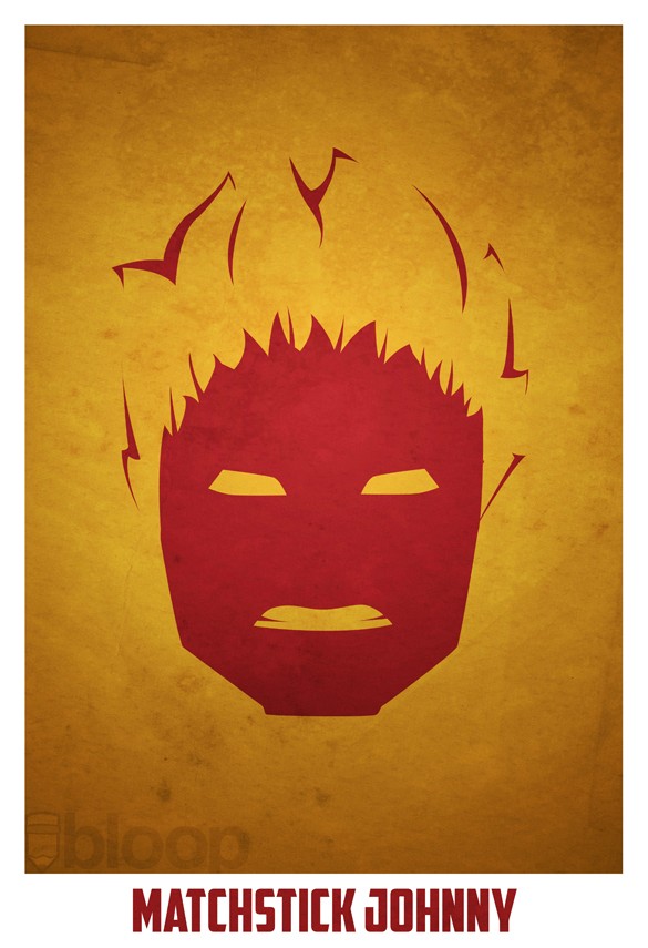 30-posters-minimalistes-super-heros